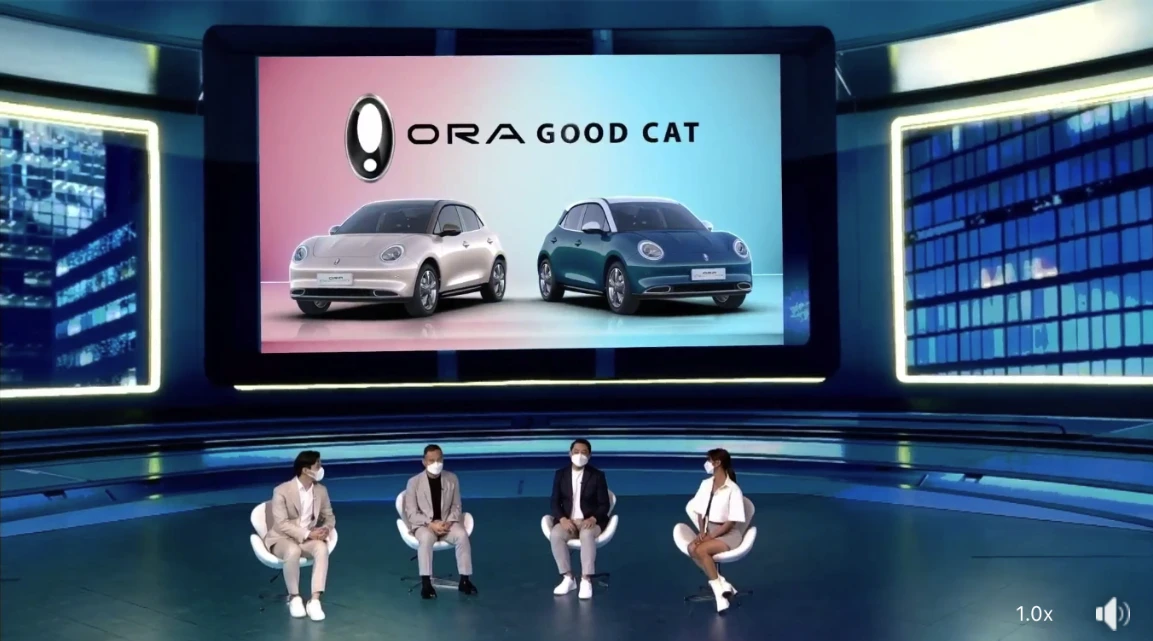 งานเปิดตัว ORA Good Cat ผ่านระบบ Interactive Virtual Live